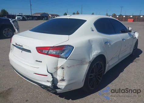 2019 Maserati Ghibli S Granlusso из США, поврежденный, VIN ZAM57YSL9K1312740